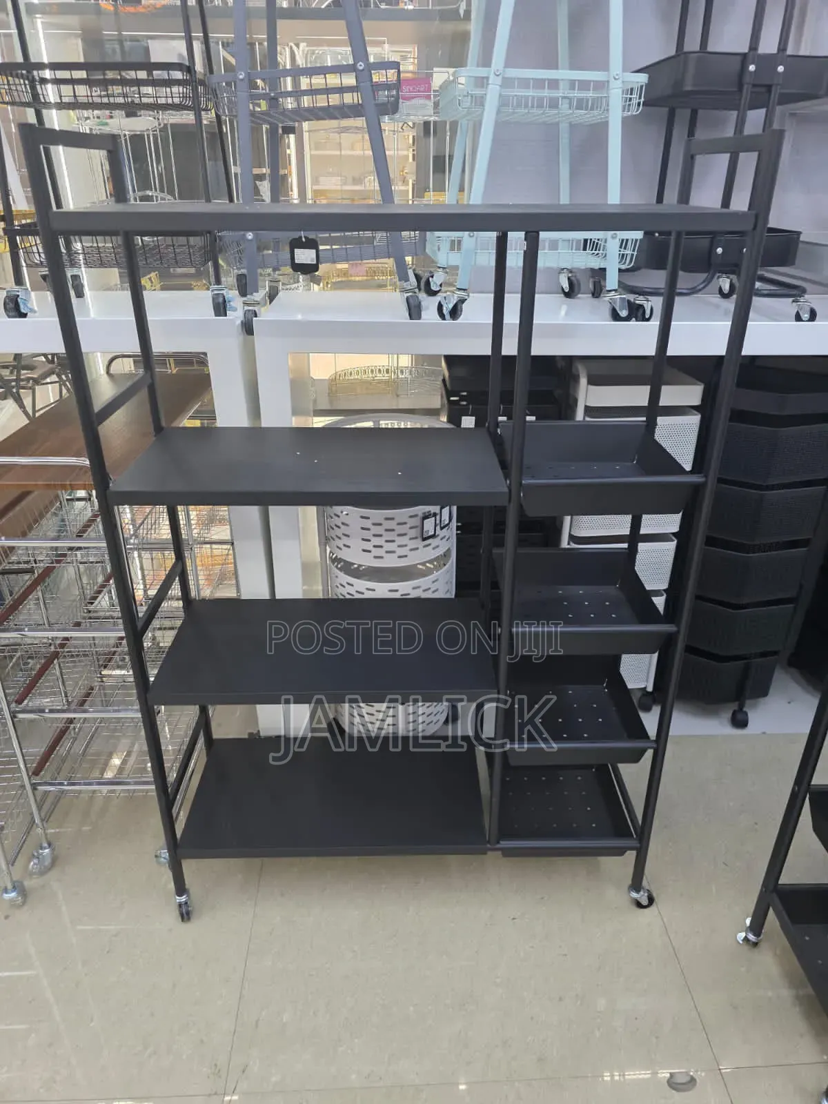 Multifunctional Strong Metallic Kitchen Rack - Av
