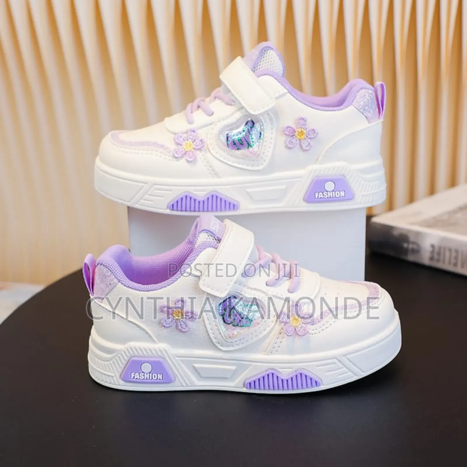 Velcro Pink, Purple Kids Wear