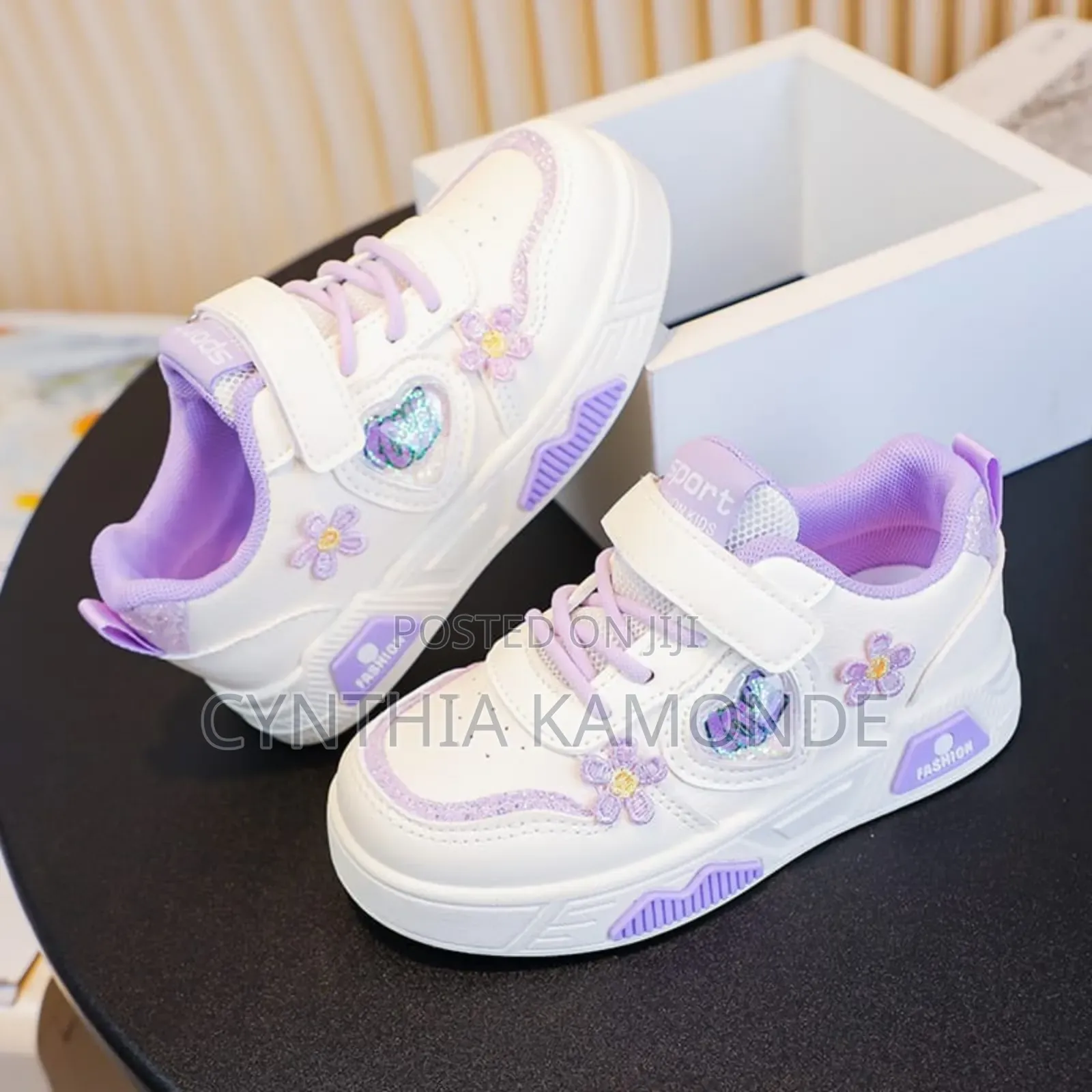 Velcro Pink, Purple Kids Wear
