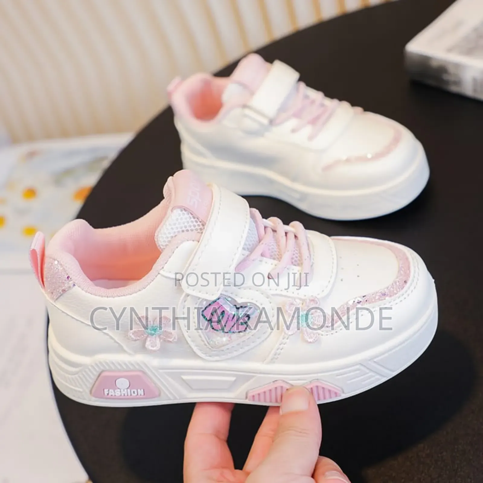 Velcro Pink, Purple Kids Wear
