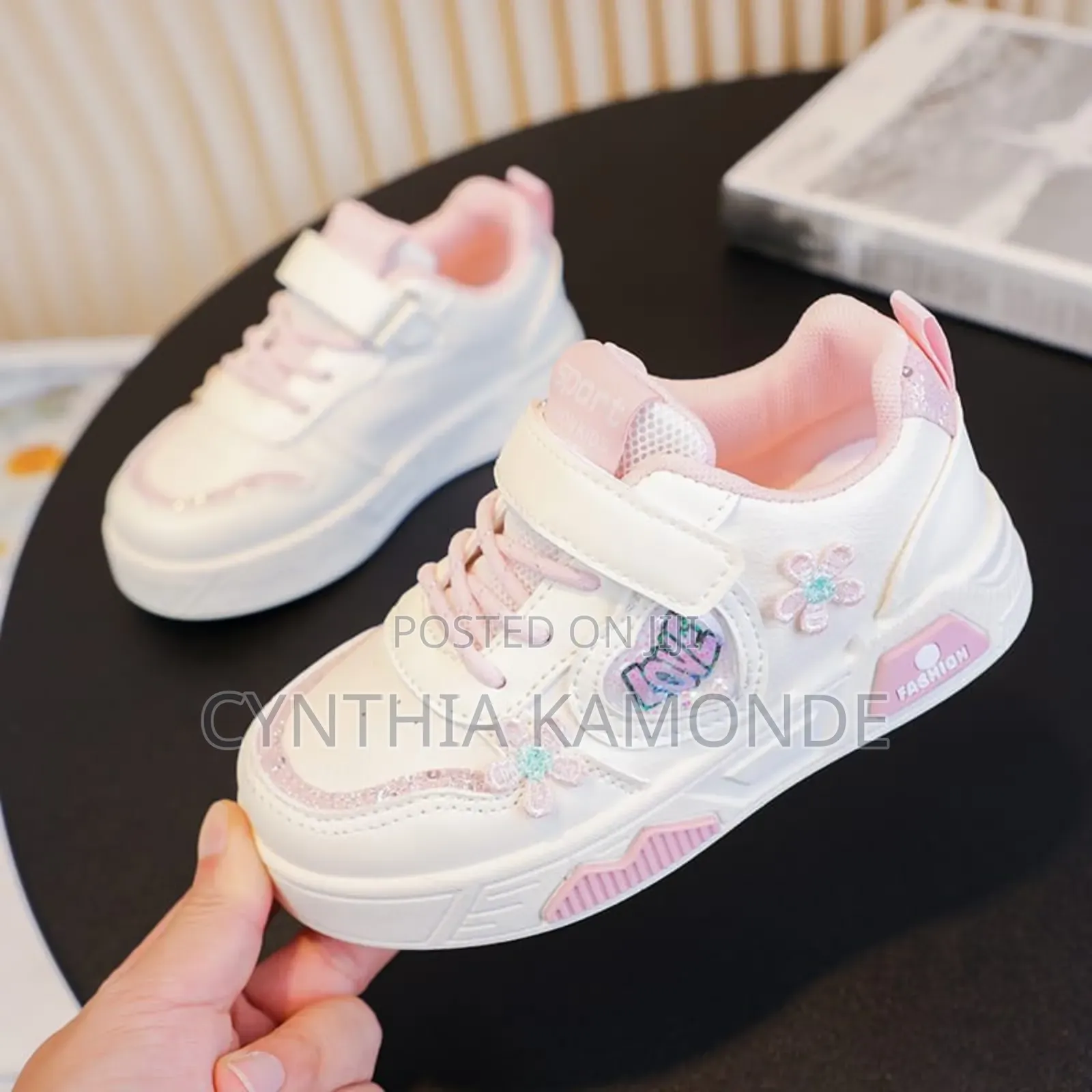 Velcro Pink, Purple Kids Wear