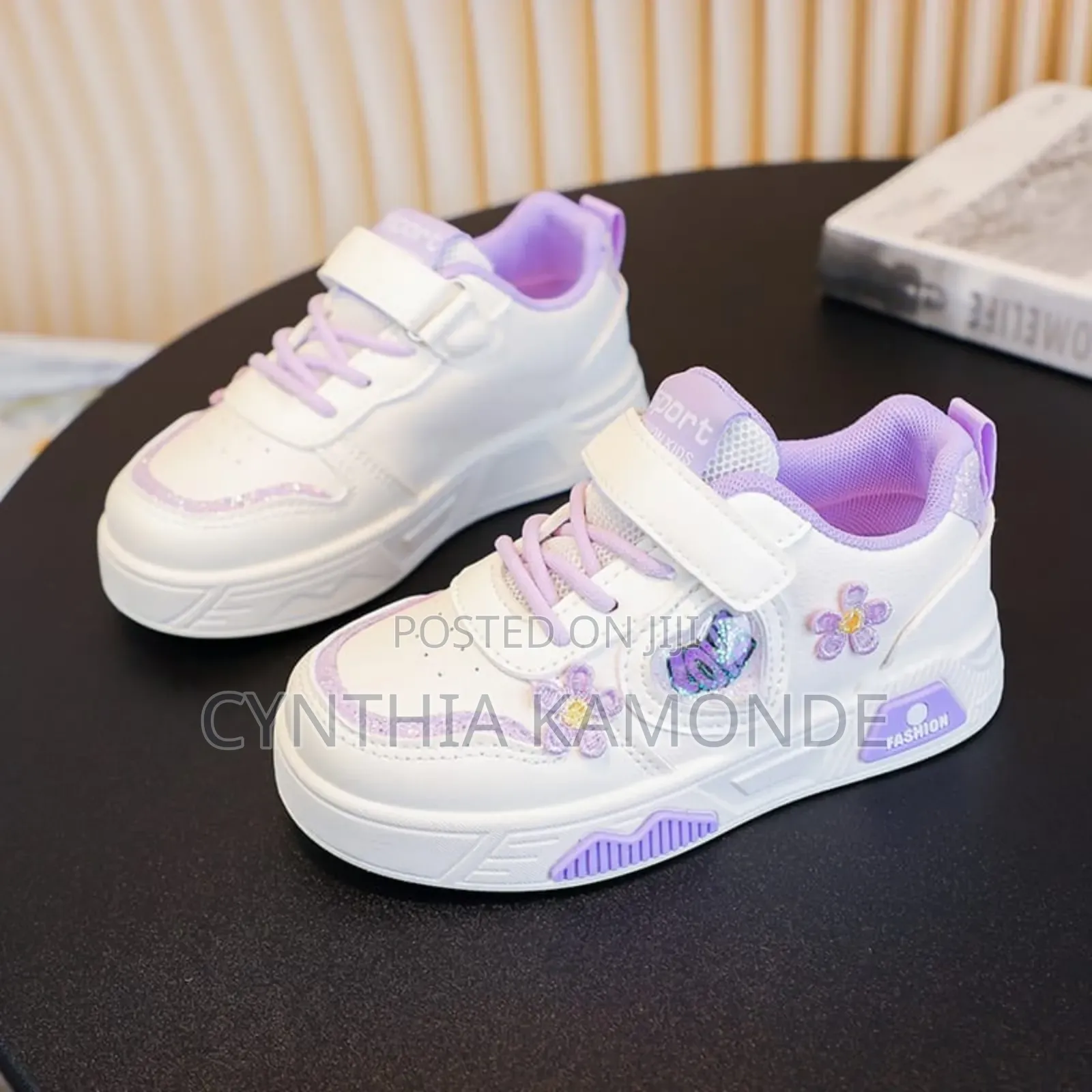 Velcro Pink, Purple Kids Wear