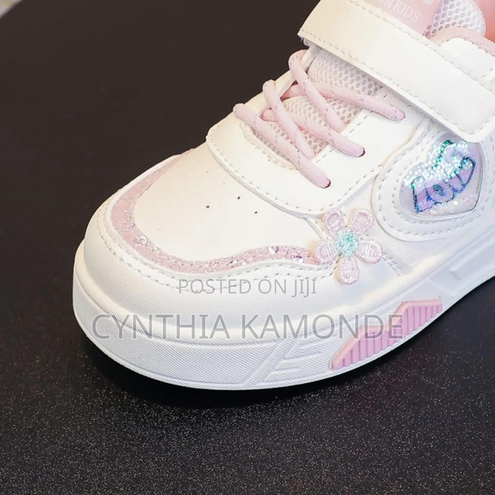 Velcro Pink, Purple Kids Wear