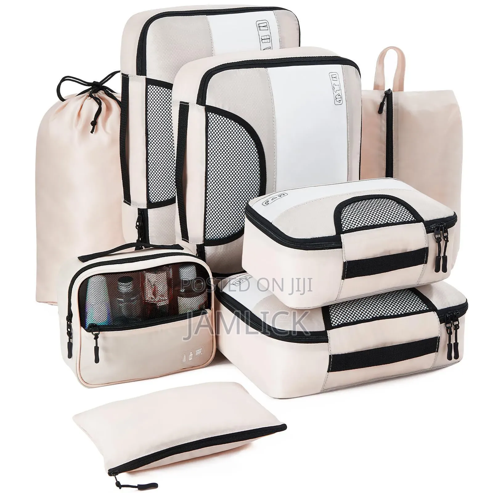 8pcs Premium Luggage Travel Organizers Set - Av