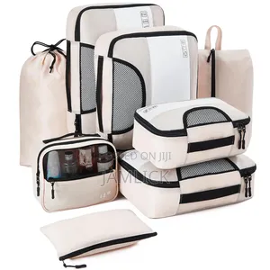 8pcs Premium Luggage Travel Organizers Set - Av