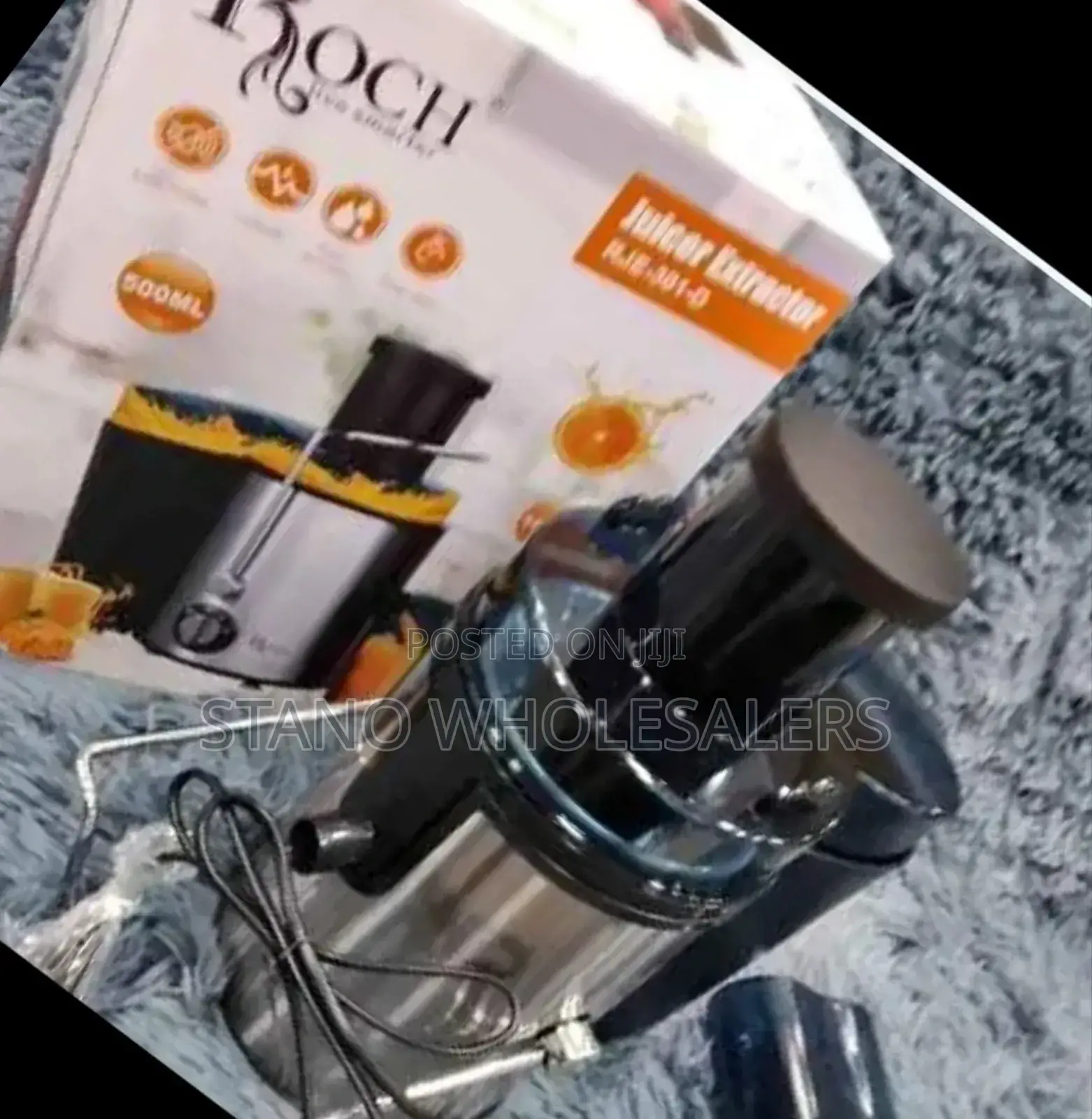 Black Rje2118ser Roch Juice Extractor