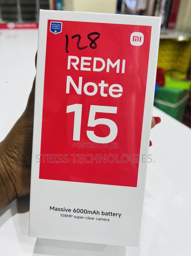 New Xiaomi Redmi Note 15 128 GB Red - thumbnail 4