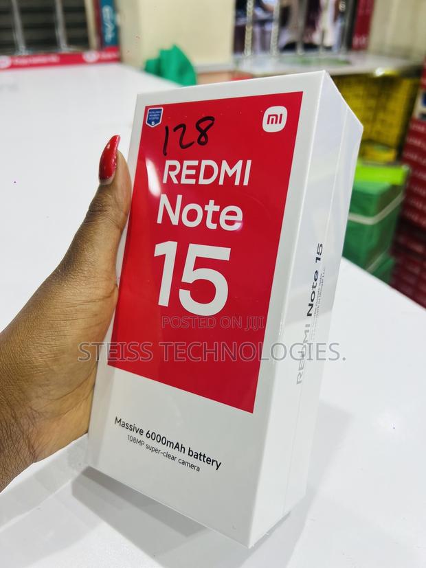 New Xiaomi Redmi Note 15 128 GB Red - main view