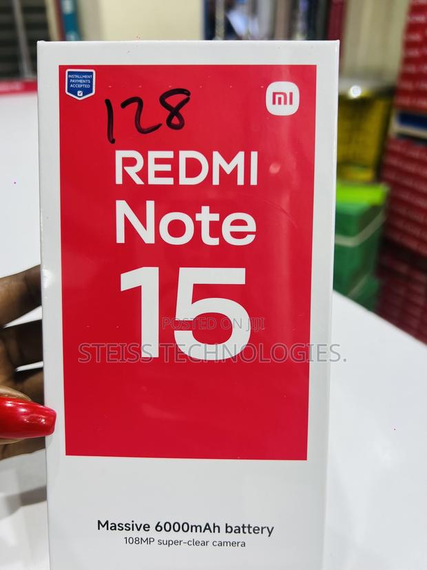 New Xiaomi Redmi Note 15 128 GB Red - thumbnail 6
