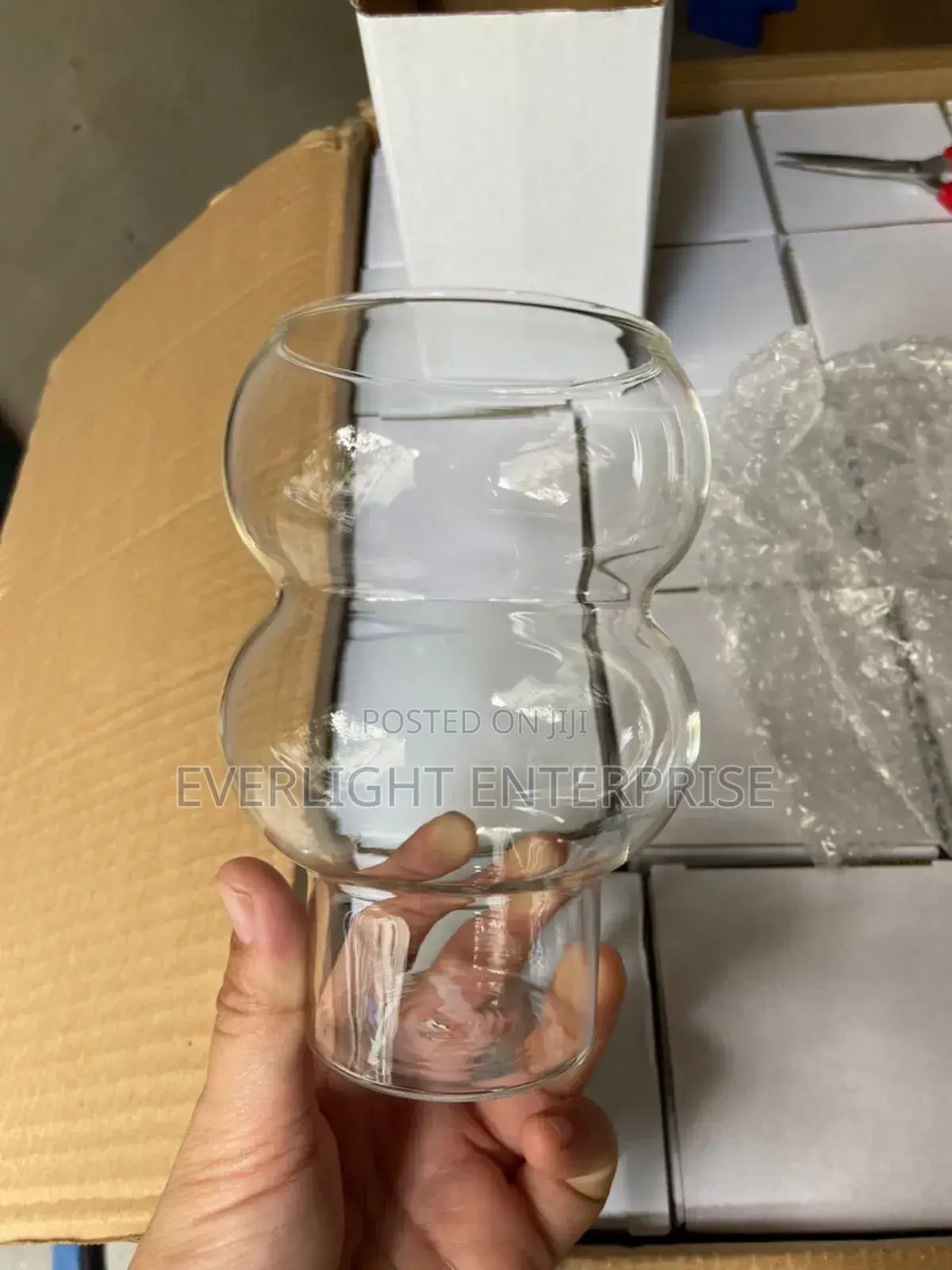 High Temperature Steam Glass Water Cup