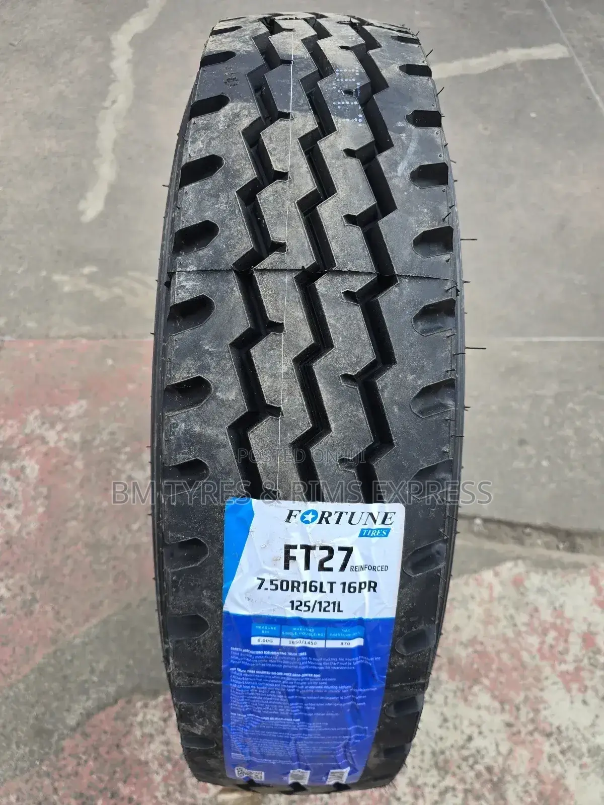 750 R16 Fortune Tyres (Allposition)