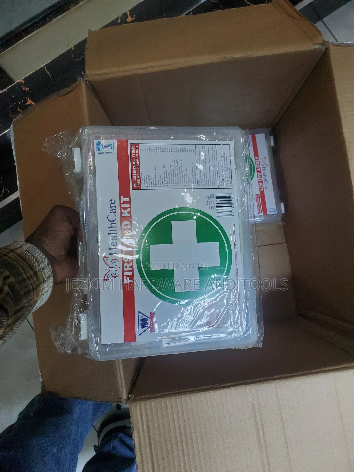 First Aid Kit Equipped