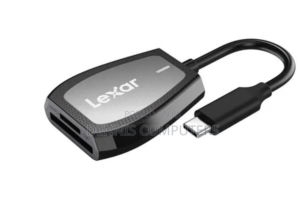 Lexar Dual Slot Usb-C Reader (Sd,Microsd, Usb 3.2 Gen1)
