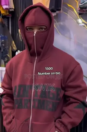 Vintage Department Zip-Up Hoodie (Full Face Zip)
