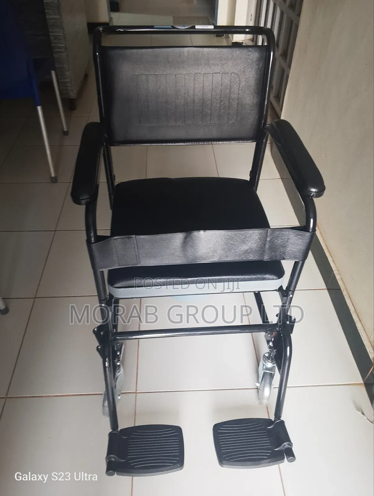 Commode Chair ( With Castors)