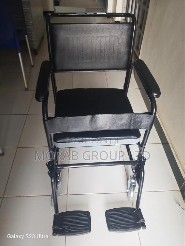 Commode Chair ( With Castors)
