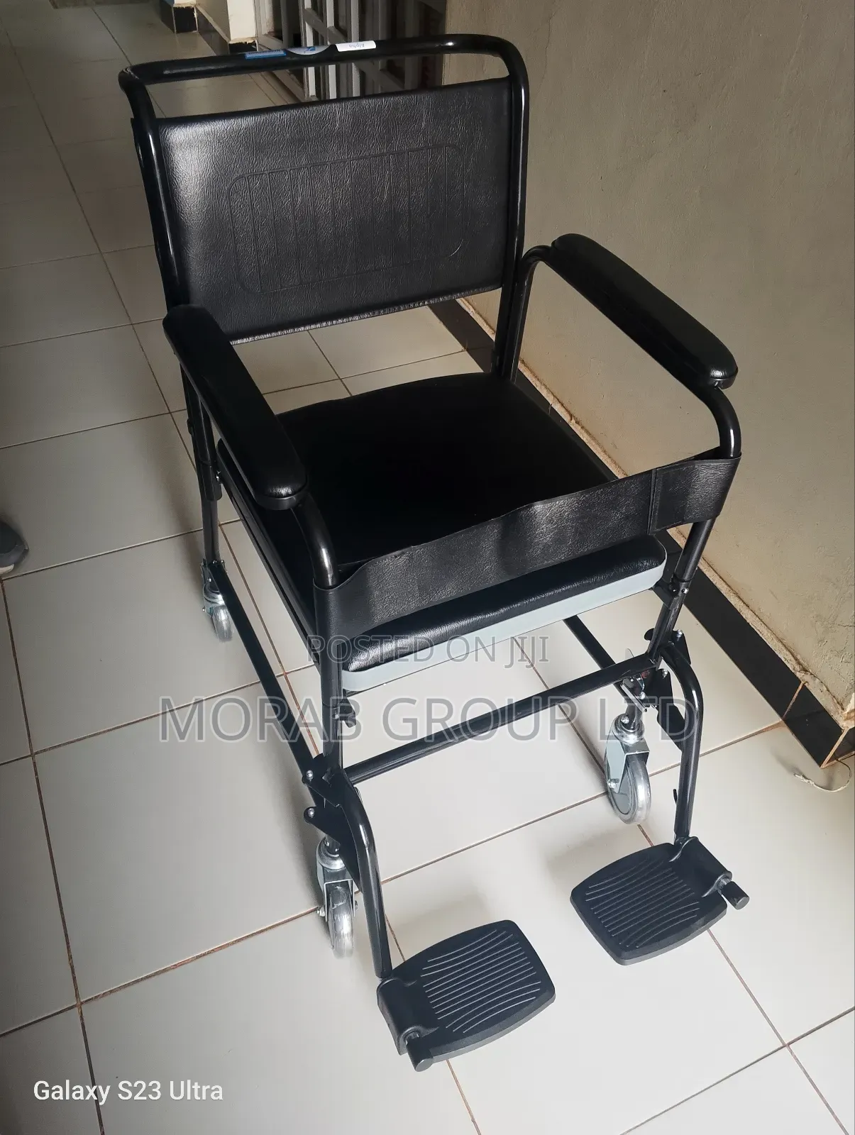 Commode Chair ( With Castors)