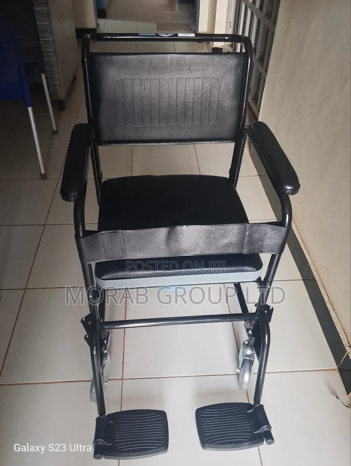 Commode Chair ( With Castors)