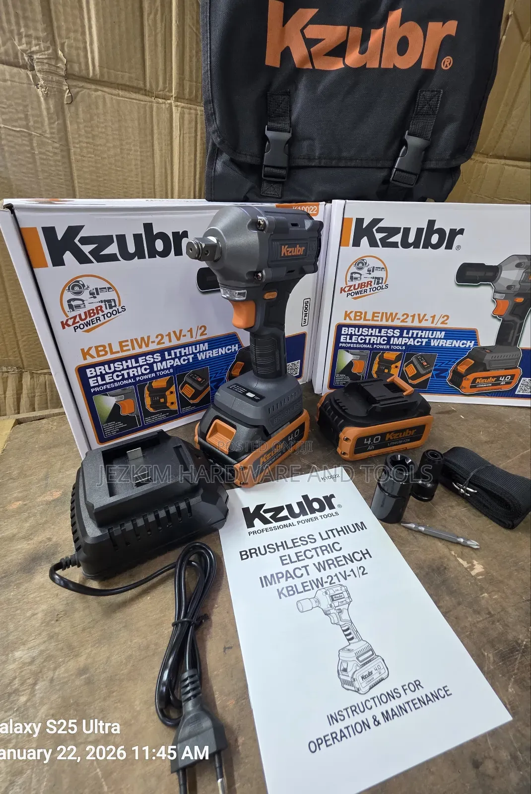 Impact Wrench 1⁄2" Cordless
