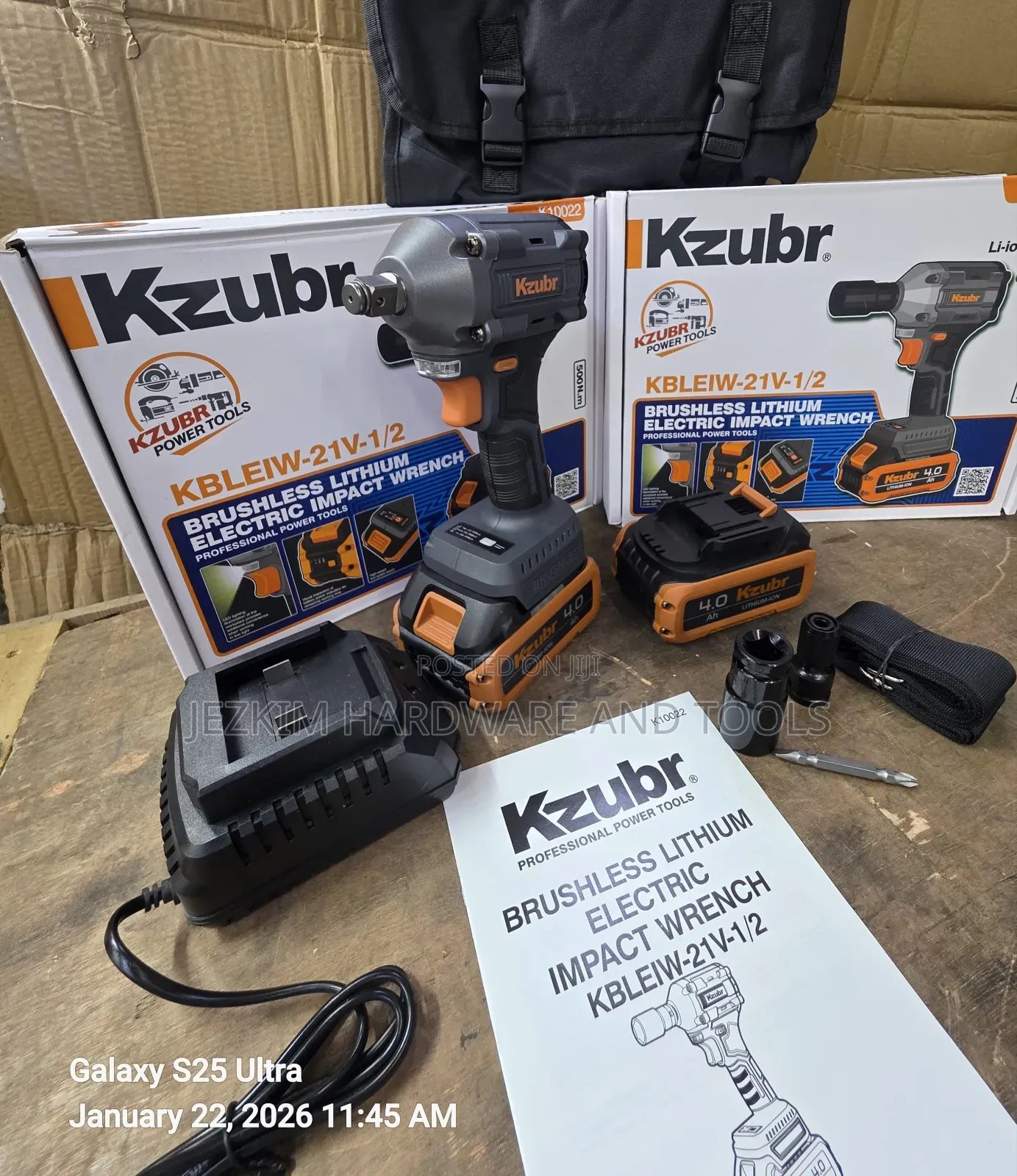 Impact Wrench 1⁄2" Cordless