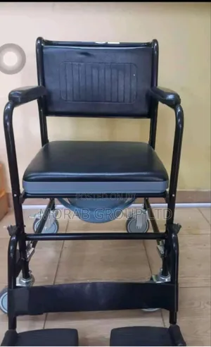 Commode Chair ( With Castors)