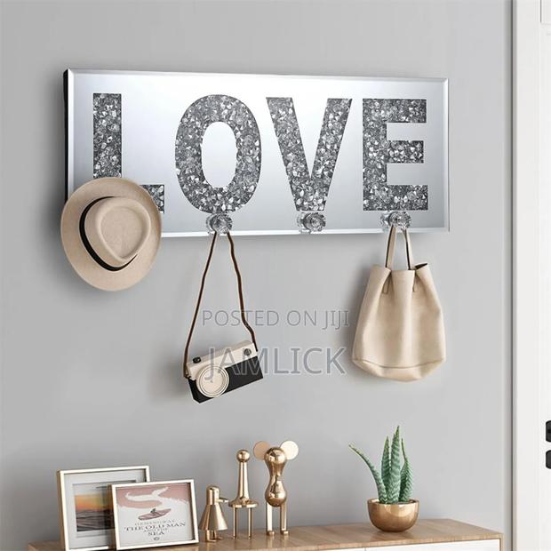 Crystal Glass Love Key Holder –Gh