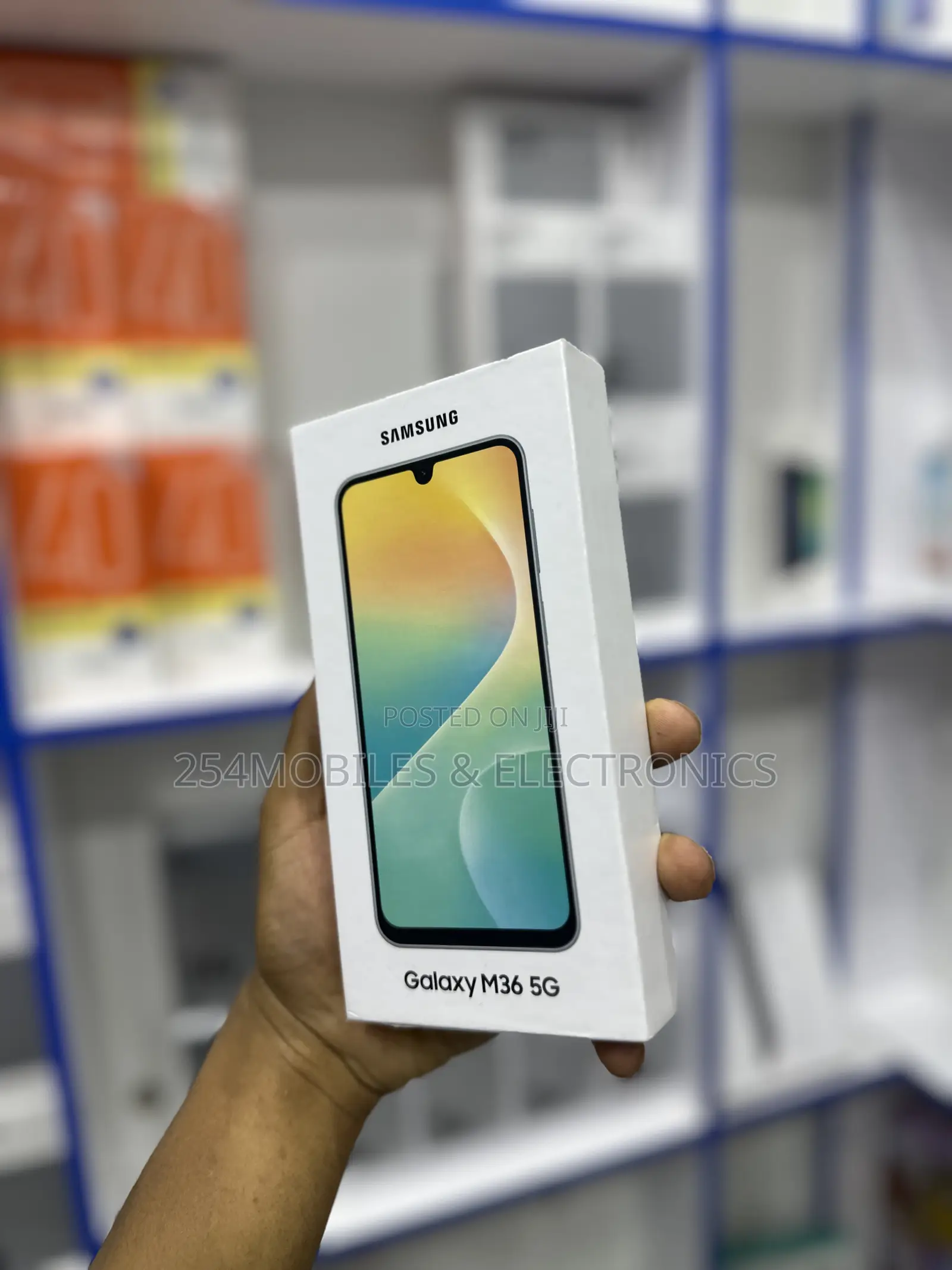 New Samsung Galaxy M36 5G 128 GB Black