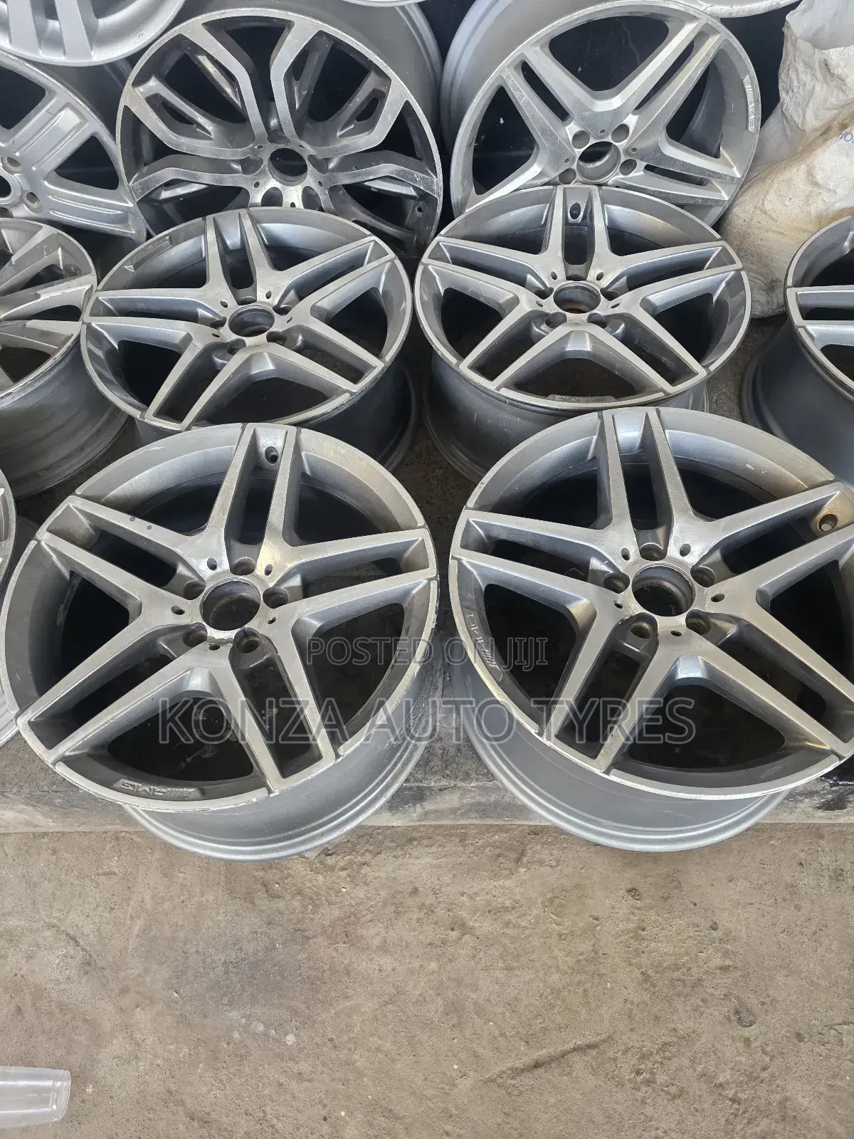 Mercedes Benz Rims Size 19 Set of 4pcs