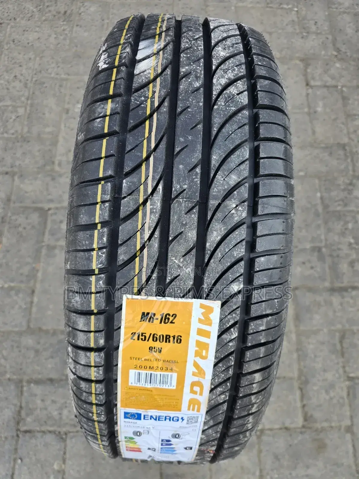 215 /60 R16 Mirage Tyres.