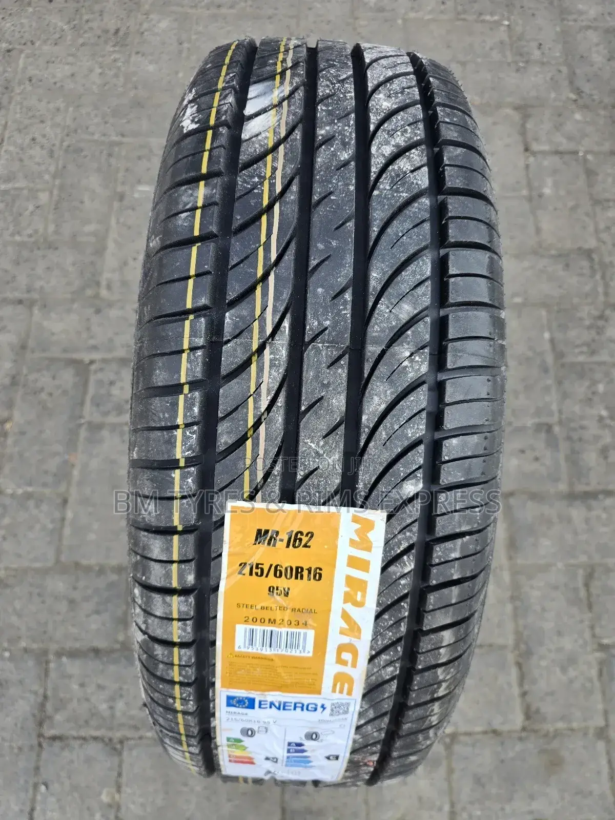 215 /60 R16 Mirage Tyres.
