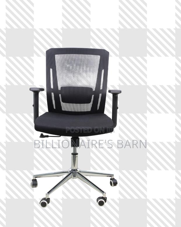 Barn Origin Mid-Back Chair Chrome Base — Executive Finish, Stability - thumbnail 4