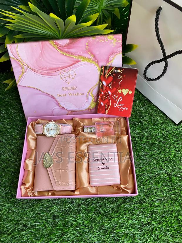 4pc Perfume Watch Valentines Gift Set - thumbnail 4