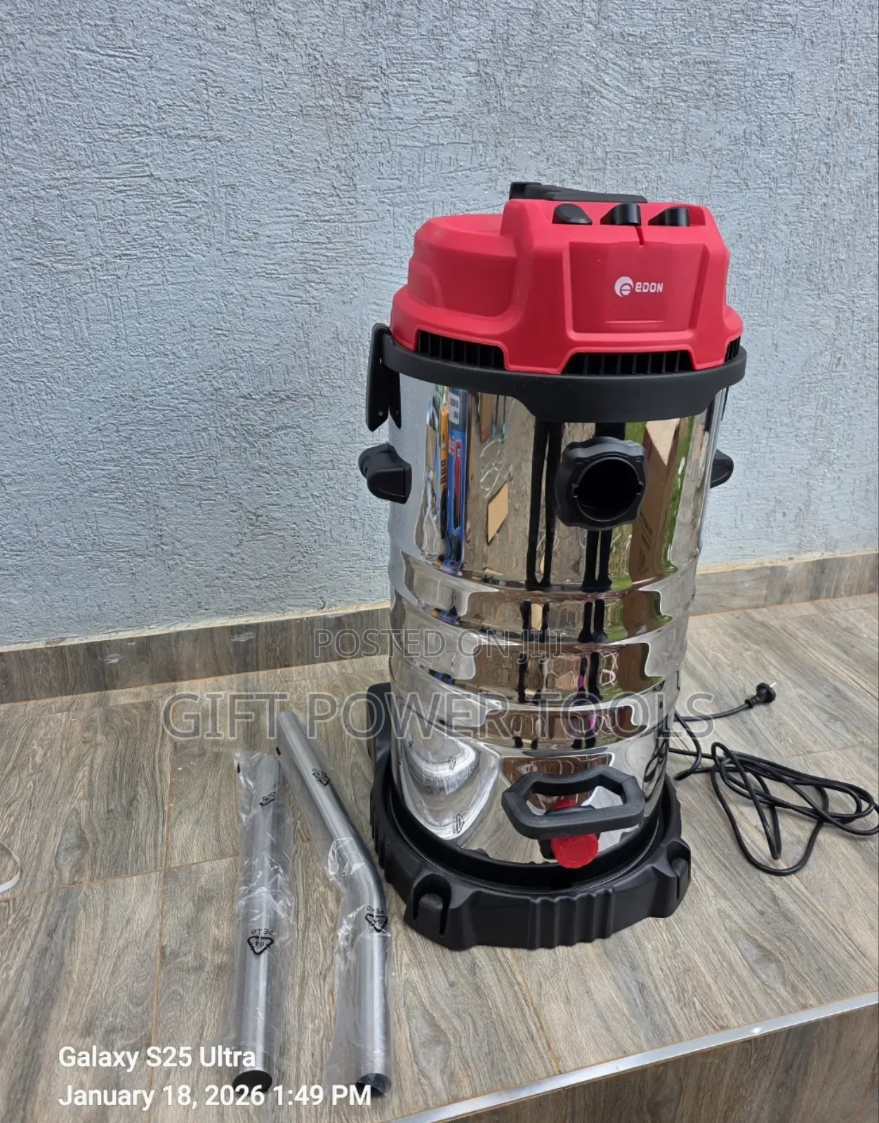 80 Litres Wet and Dry Edon Vacuum Cleaner /Best Edon Vacuum Cleaner