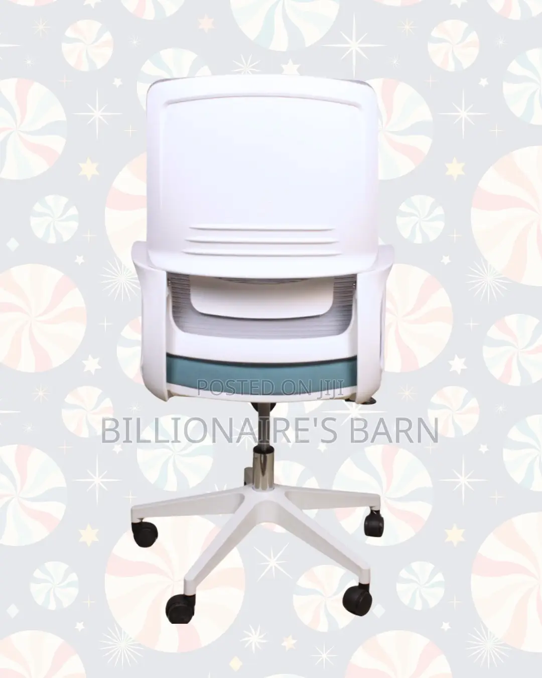 Ergonomic Work Chair for Home and Office —Stable-Lower-Back Support