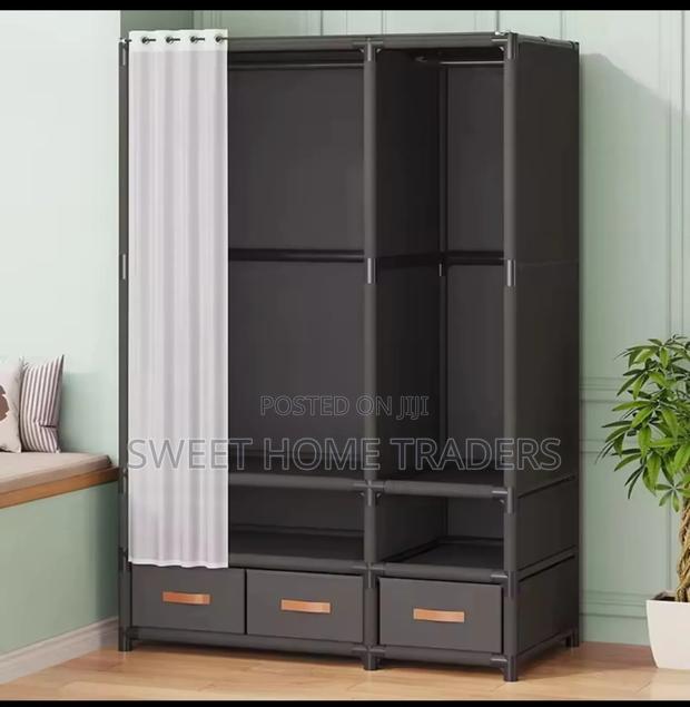 Elegant Heavy Duty Metallic Wardrobe Fully Metallic