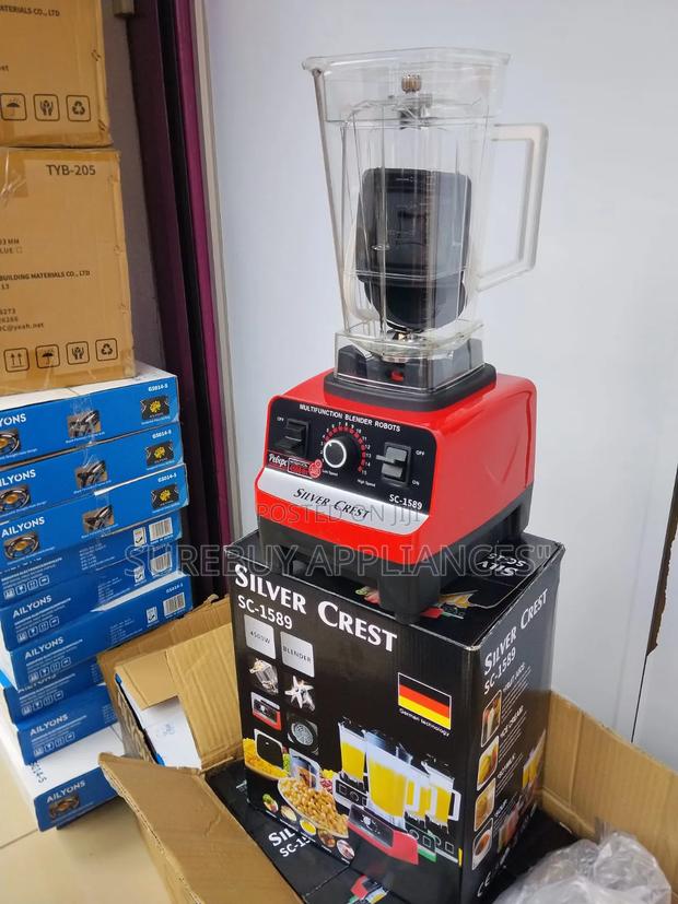 Silvercrest 4500w Commercial Blender for Smoothies Grinding - main view