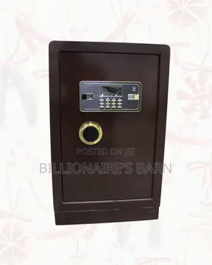 Fireproof Biometric Safe 80kg • Strong Security, Steel Body Build