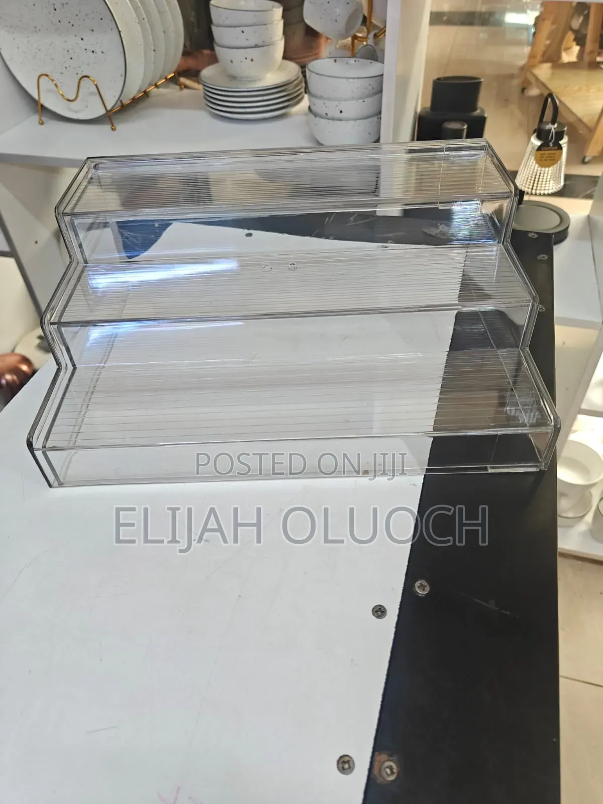 3 Tier Expandable Acrylic Rack