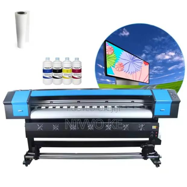 1.8m Wide Printing Machine – Xp600 Head – Reliable Output
