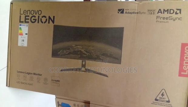 Lenovo Legion R34w-30 34-Inch Va Curved WQHD 180hz Gaming Monitor - thumbnail 3
