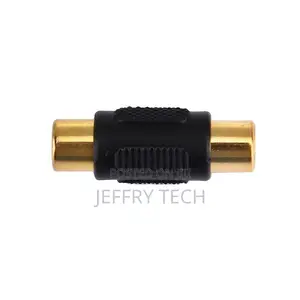 Gold Rca Female to Gold Rca Female Connector