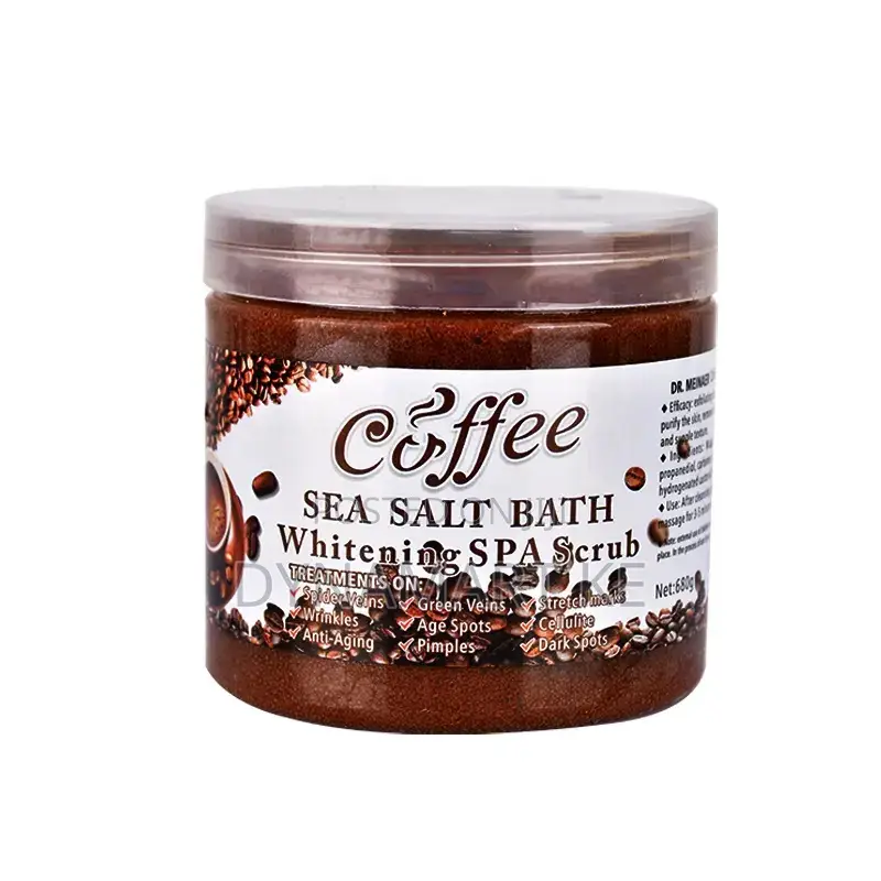 Dr Meinaier - 350g/680g - Coffee Sea Salt Bath Whitening Spa Scrub