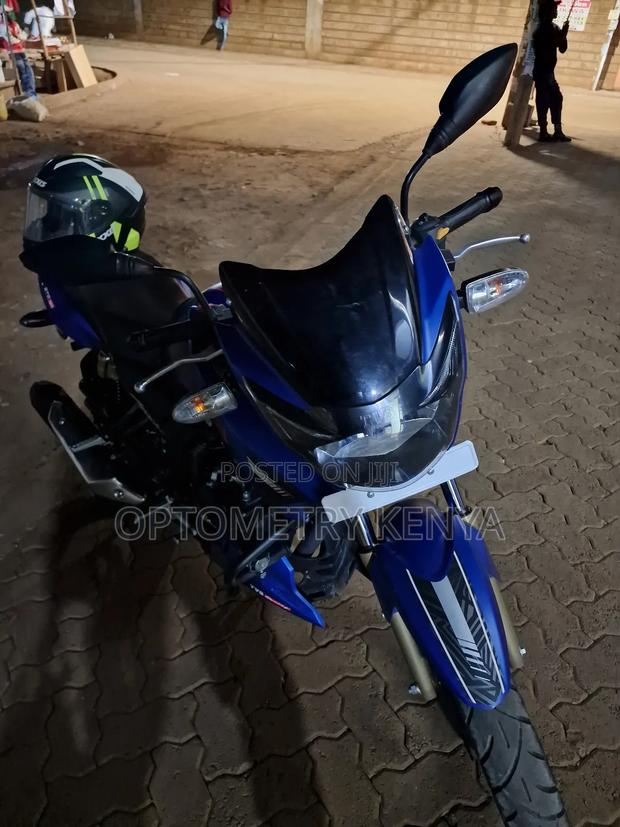 TVS Apache 180 RTR 2025 Blue - thumbnail 2