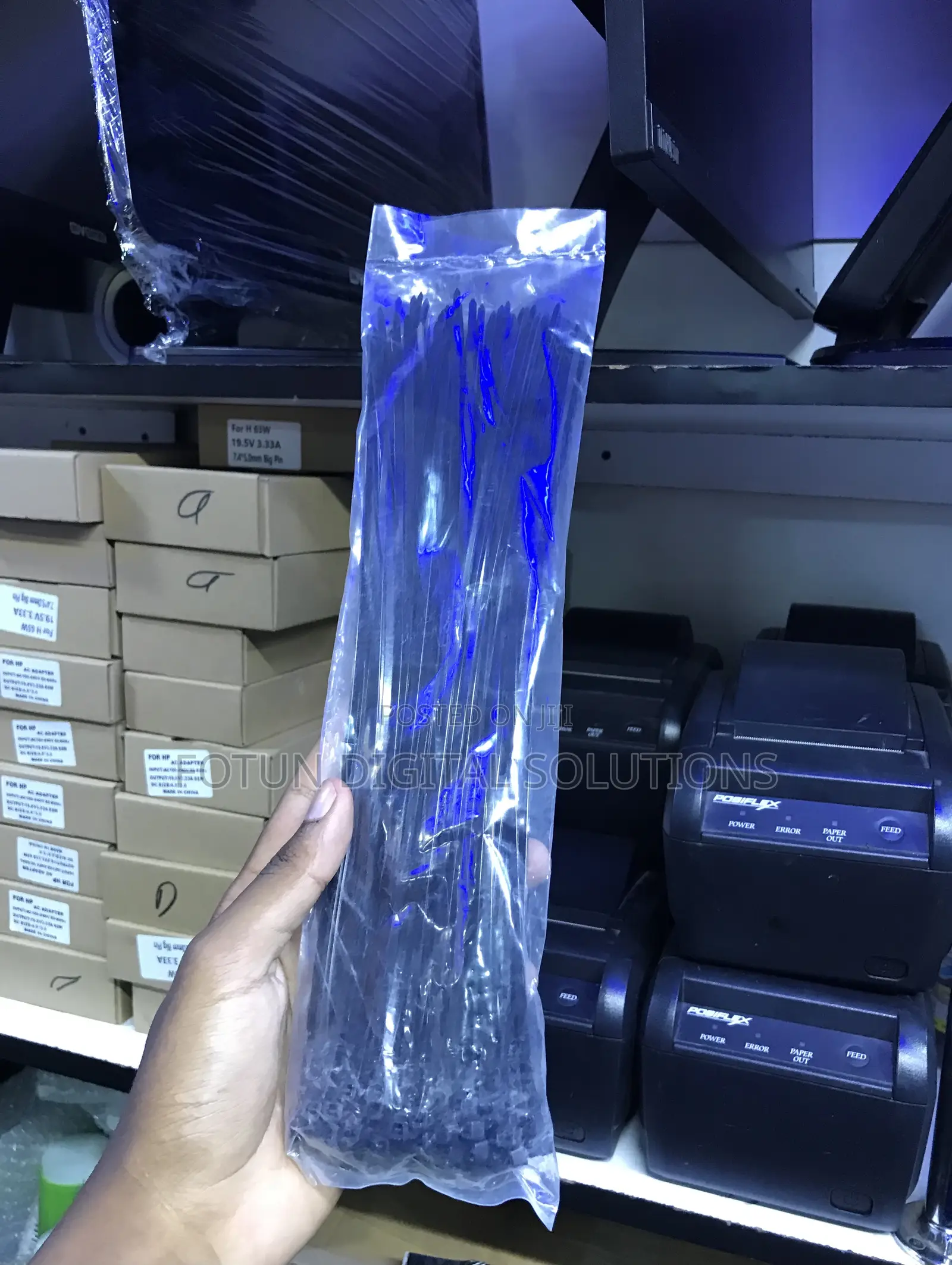100 PCS Mini Cable Ties -8 Inch Small Zip Ties for Electronics