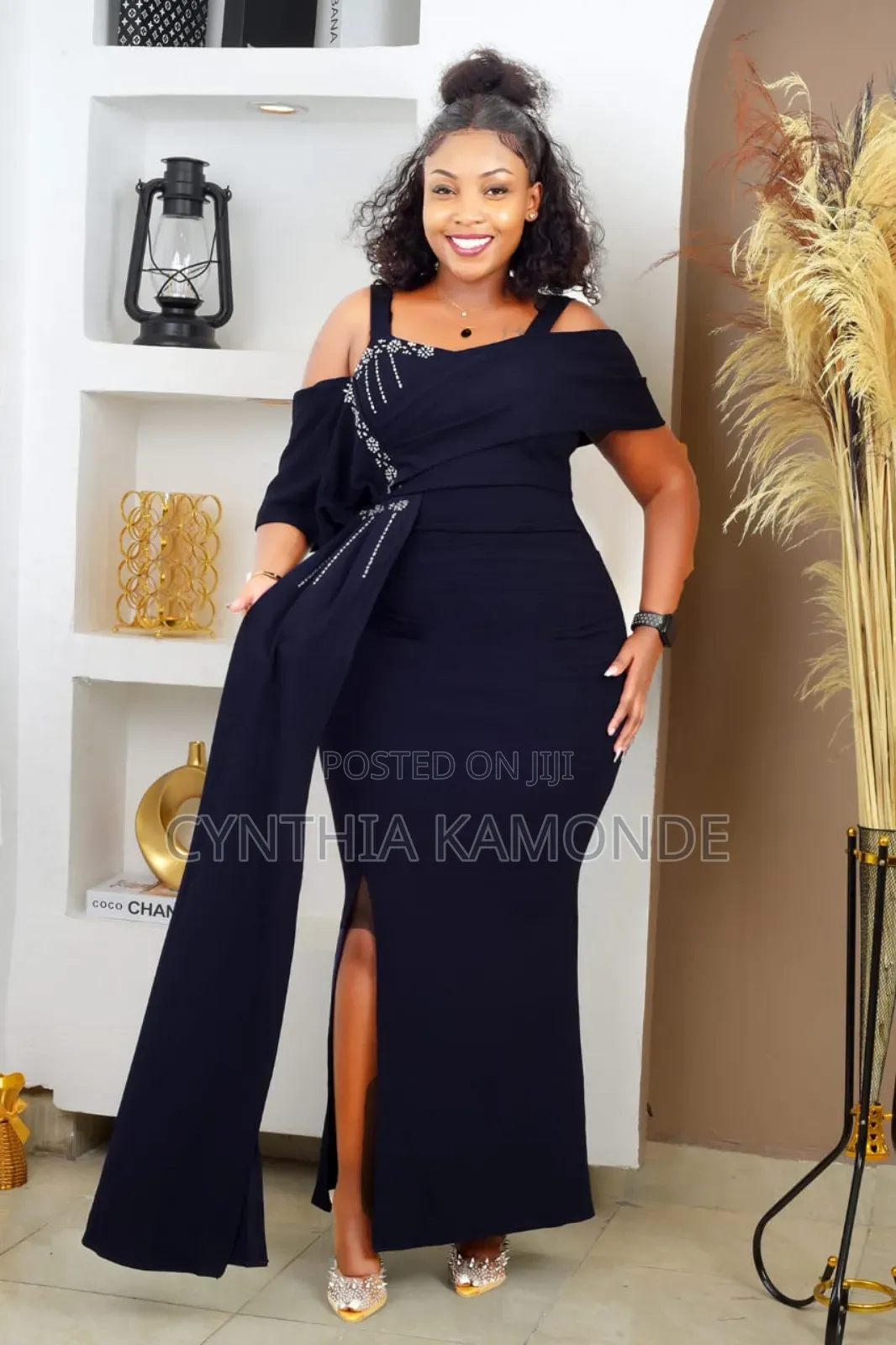 Front Slit Dress