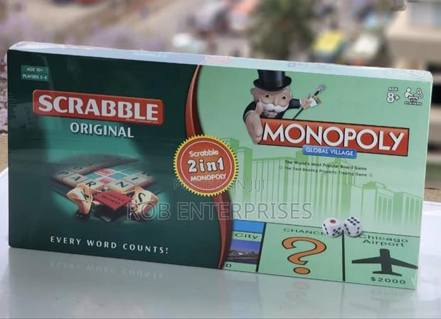 Scrabble Monopoly - main view