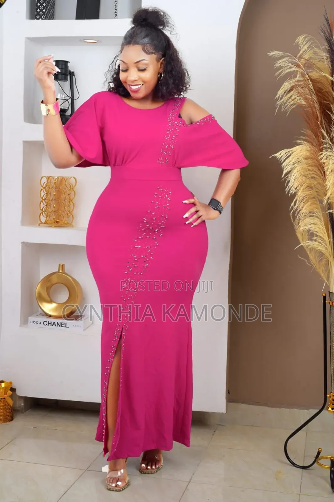 Royal Touch Maxi Dress