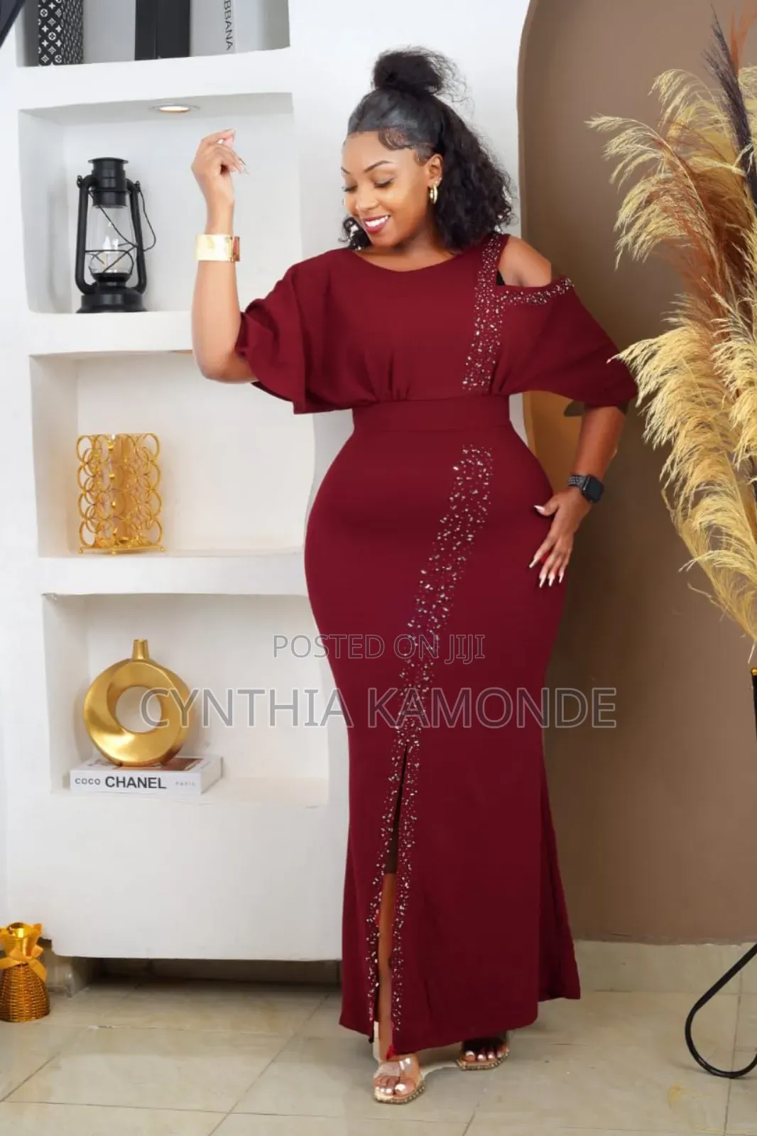 Royal Touch Maxi Dress