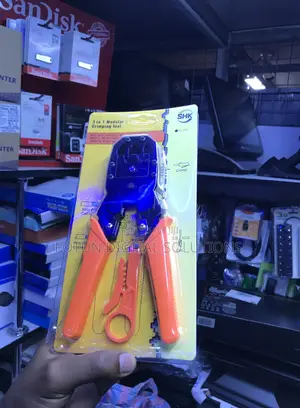 3-in-1 Modular Crimping Tool - For Rj45, Rj11, Rj12 Connectors