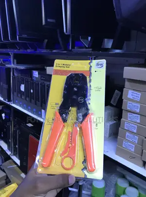 Basic 3-in-1 Modular Crimping Tool - For Rj45 Ethernet Rj11/12 Phone